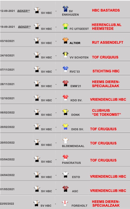 HBC Voetbal