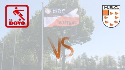 HBC Voetbal | DOVO vs HBC