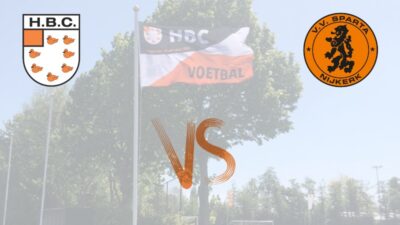 HBC Voetbal | HBC vs Sparta Nijkerk
